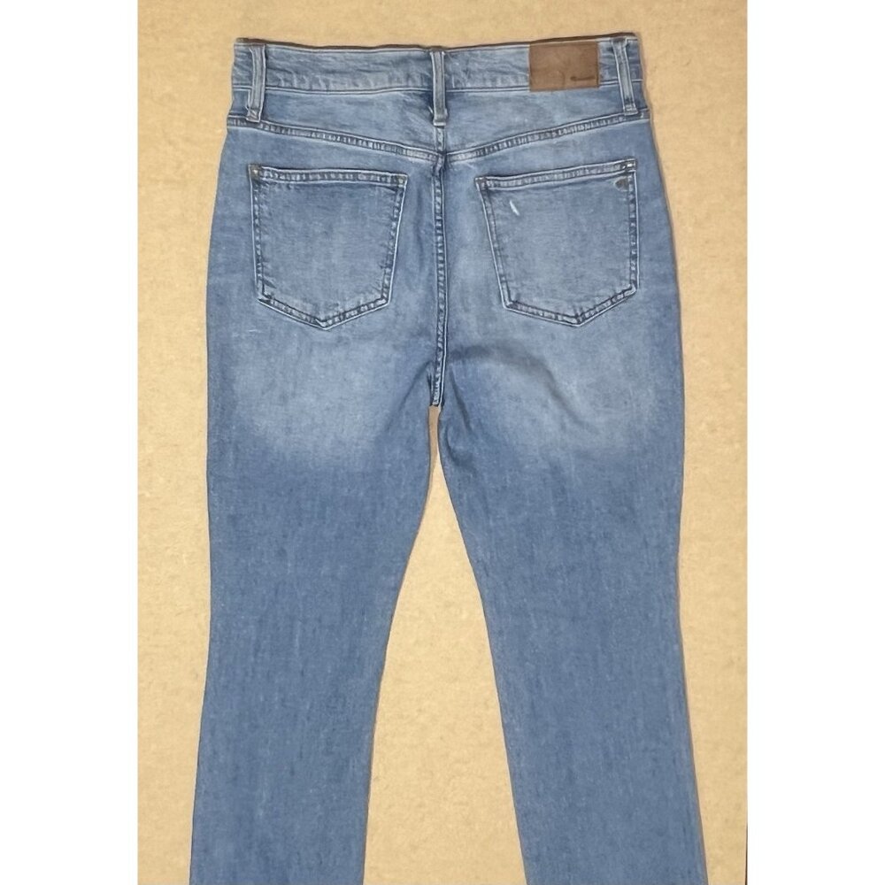 Madewell Women 27 the perfect vintage straight jeans Denman Wash Distressed - Picture 15 of 16